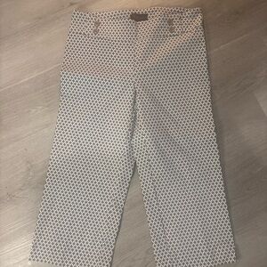 Black and White Patterned Pants